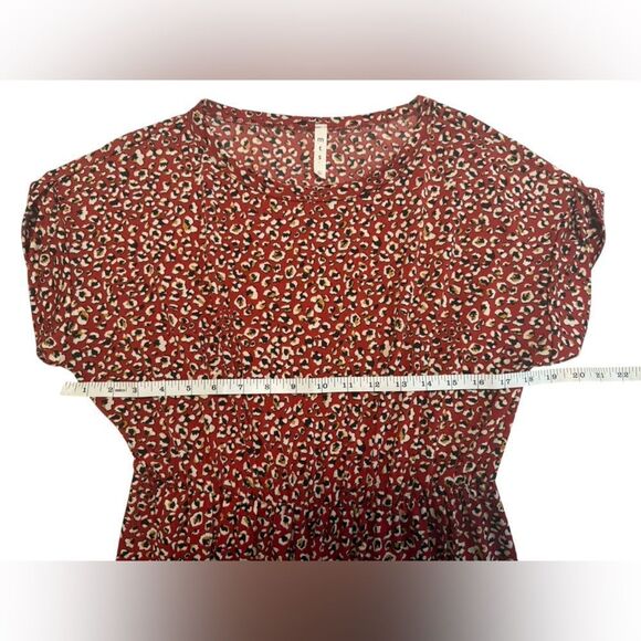 Boutique Floral Printed Wrap Style Dress Size Womens Large - Picture 5 of 10